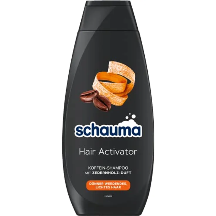 Schauma Koffein-Shampoo Hair Activator (400 ml), Haarshampoo fördert die Ausschüttung von Wachstumsfaktoren, Shampoo stärkt das Haar