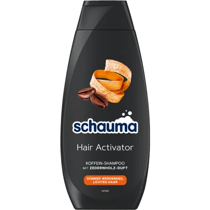 Schauma Koffein-Shampoo Hair Activator (400 ml), Haarshampoo fördert die Ausschüttung von Wachstumsfaktoren, Shampoo stärkt das Haar – Bild 1