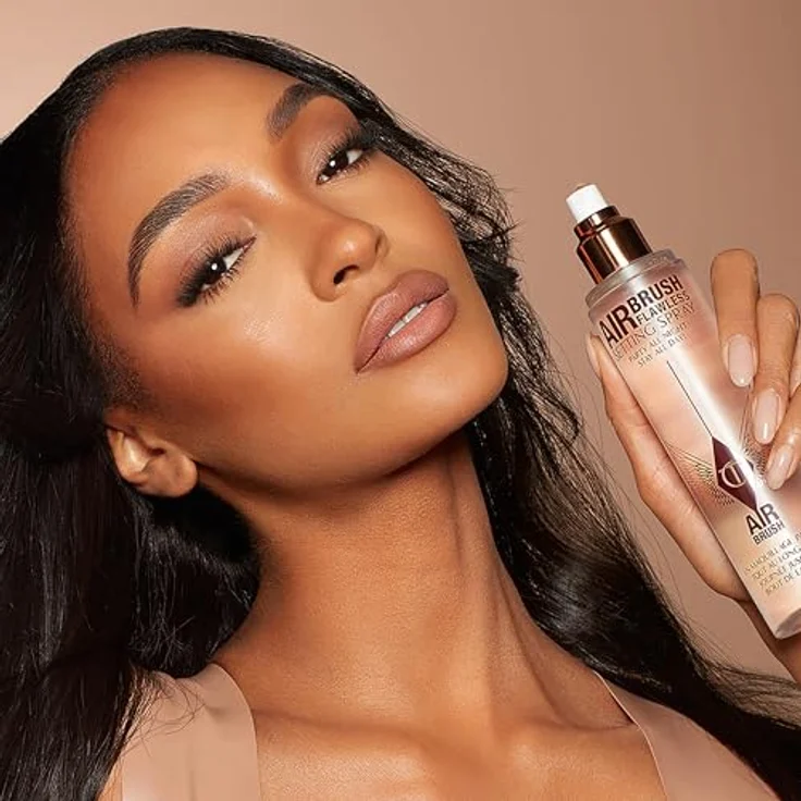 Charlotte Tilbury Airbrush Flawless Setting Spray, 100 ml - leicht, feuchtigkeitsspendend, wasserfest, schweißresistent – Bild 8