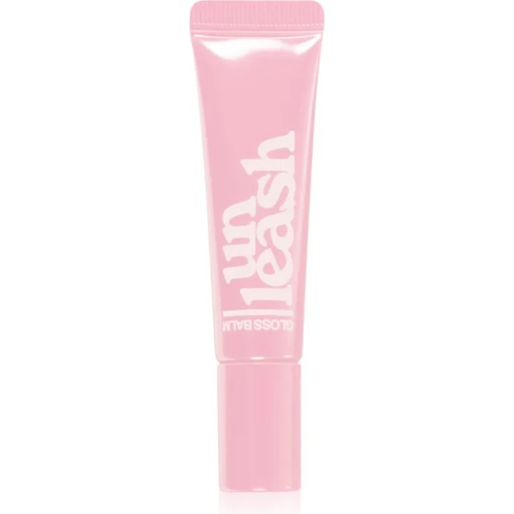 Unleashia Sunset Dazzle Gloss Balm, Hydratisierendes Lipgloss, hochglänzend, Farbton No.1 Malibu, 10 g