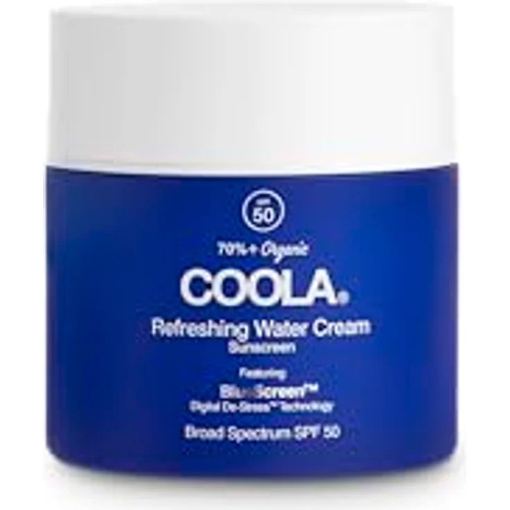 COOLA Refreshing Water Cream SPF 50, Gesichtscreme mit Hyaluronsäure und Kokoswasser, 50 ml – Bild 1