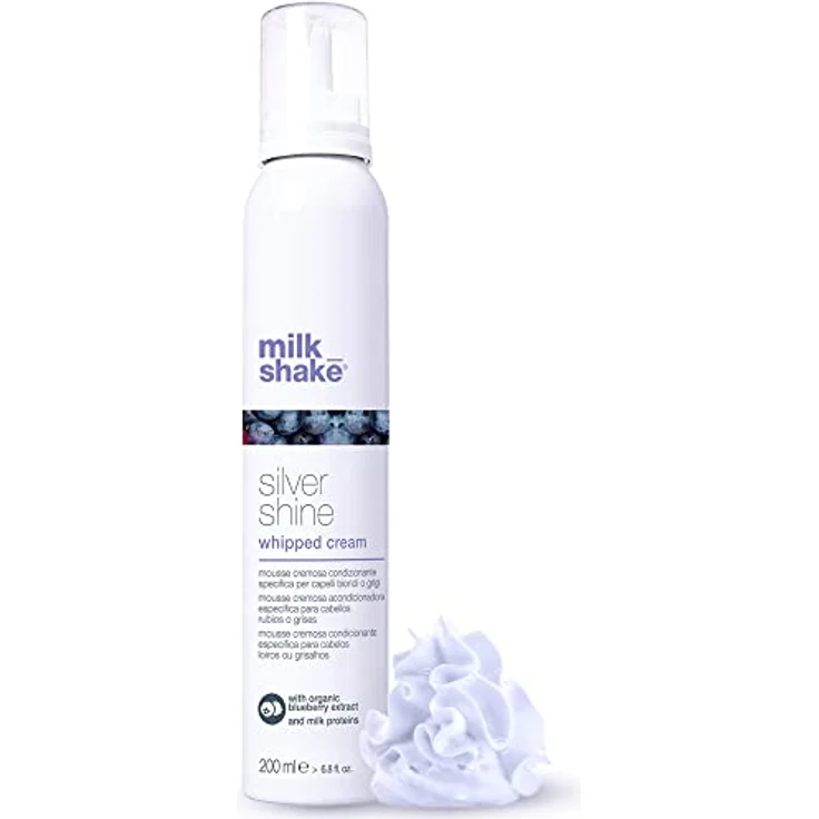 Milk_shake Silver Shine Whipped Cream Leave-In Schaum Conditioner 200 ml – Bild 2