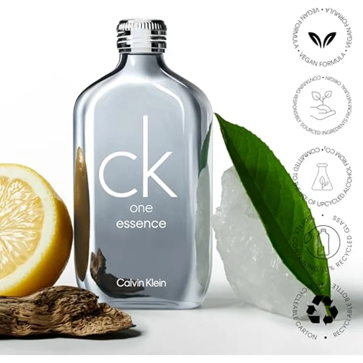 Calvin Klein CK One Essence Parfum Intense Unisex 200 ml - Elegantes blumig-orientalisches Eau de Parfum, langanhaltender Signature-Duft – Bild 3