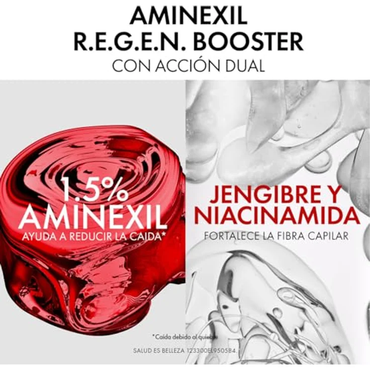 Vichy Dercos Serum R.E.G.E.N, Haarregenerativer Booster mit 1,5 % Aminexil und Ingwerextrakt, 90ml – Bild 5