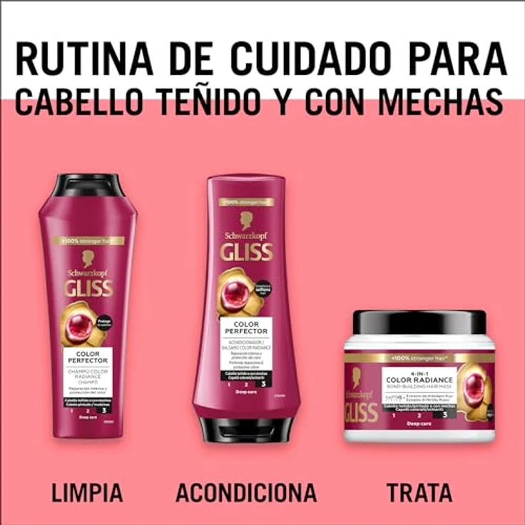 Schwarzkopf Gliss Ultimate Color Shampoo 6 x 250 ml gesamt 1500 ml – Bild 9