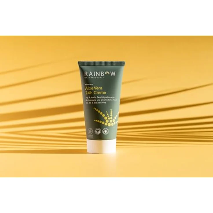 Aloe Vera Tagescreme Bio Aloecare Feuchtigkeitscreme feuchtigkeitsspendend Nachtcreme Aftersun Naturkosmetik Bio (1 x 50 ml) – Bild 2
