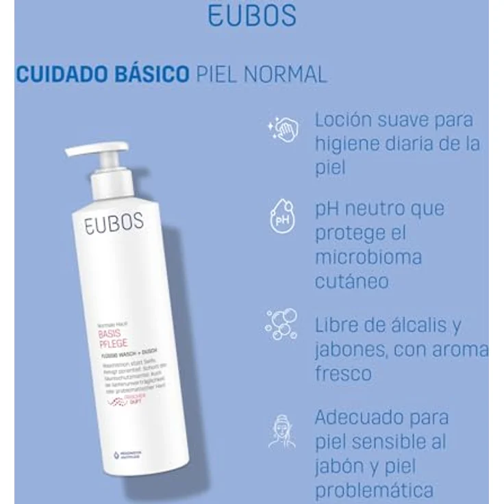 Eubos Eubos Flüssig rot m.Frischem Duft m.Dosiersp. Reinigungscreme 400 ml – Bild 3