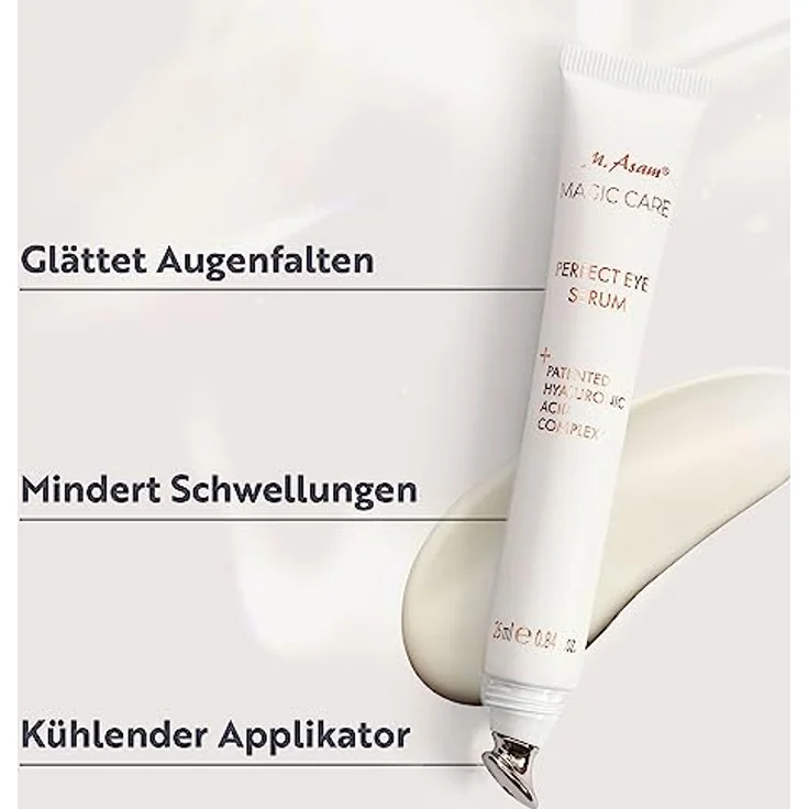 M. Asam MAGIC CARE Perfect Eye Augenserum (25 ml) – Gegen Dunkle Augenringe und Schwellungen, Serum Mit 360° Straffungseffekt & Hyaluronsäure – Bild 2