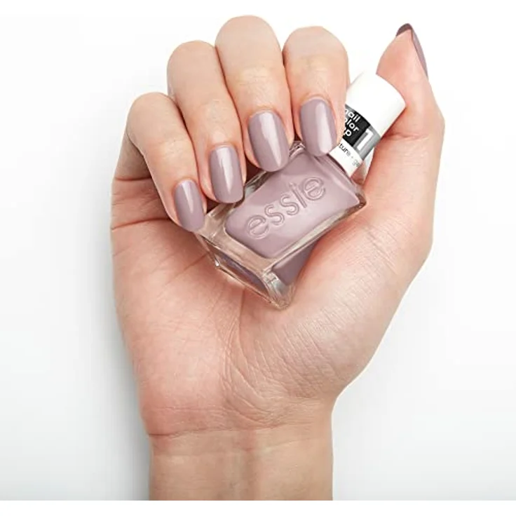 Essie couture fashion freedom Nagellack – Nr. 545, tassel free, langanhaltender Nagellack in Grau, 13.5 ml – Bild 3