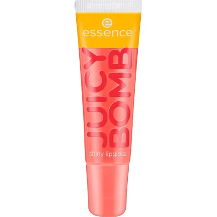 essence JUICY BOMB shiny lipgloss, Lip Gloss, Nr. 103 Proud Papaya, orange, glänzend, schimmernd, strahlend frisch, vegan, entspricht unserem CLEAN BEAUTY Standard, ohne Alkohol (10ml) – Bild 2