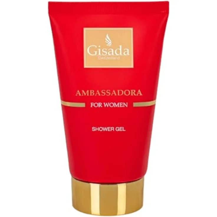 Gisada Ambassadora Shower Gel 100 ML für Frauen - Feines, erfrischendes und kraftvolles Duschgel