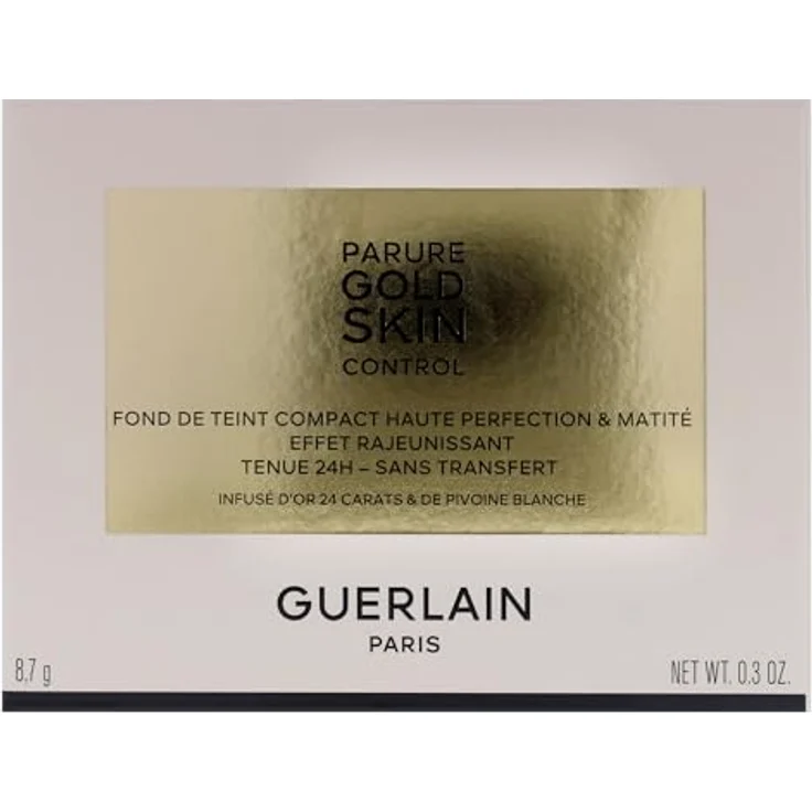 GUERLAIN Parure Gold Skin Control, mattierendes Kompakt-Make-up, Farbton 3N Neutral, 8,7 g – Bild 5