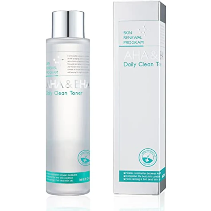 MIZON AHA & BHA Daily Clean Toner, Gesichtswasser zur täglichen Hautreinigung, 150 ml – Bild 1