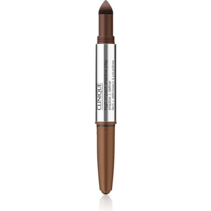 Clinique High Impact Shadow Play™ Shadow & Definer Lidschatten-Stift Duo, Farbton Rum + Cola, 1,9 g, langlebige und blendbare Farbabdeckung – Bild 1