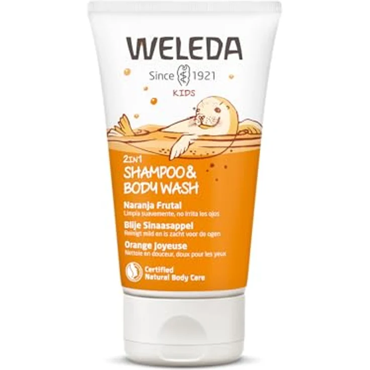 Weleda Kids 2in1 Shower Orange 150 ml – Bild 2