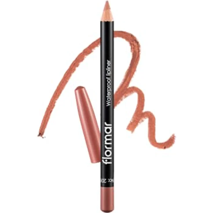 Flormar Waterproof Lipliner 246 Rosebush, langanhaltend und wasserfest, pink, 1,14 g – Bild 1