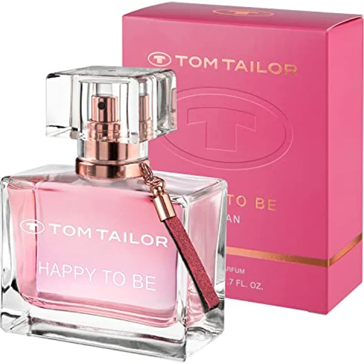 Tom Tailor Parfüm Damen happy to be woman 50ml I florales Eau de Parfum Damen für jedes Alter I fruchtige Kombination aus Jasmin, Grapefruit, Vanille & Amber I fruchtig & orientalisch – Bild 1