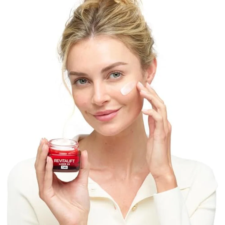 L'Oréal Paris Revitalift Laser X3 Anti-Aging-Tagescreme, mildert Falten und strafft die Haut, 50ml – Bild 5