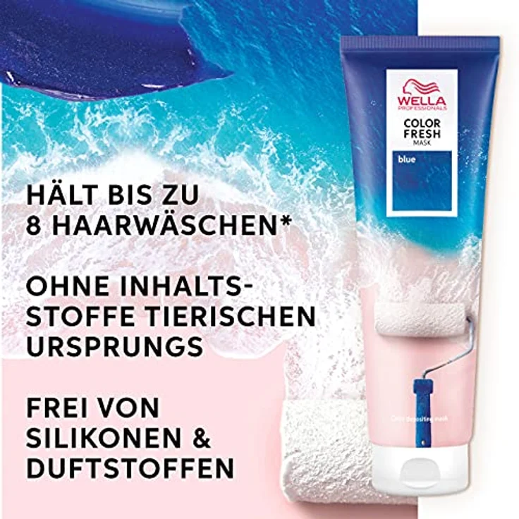 Wella Color Fresh Mask Blue 150 ml – Bild 2