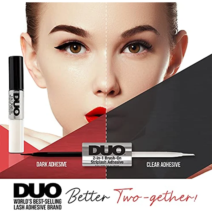 Ardell Duo 2-in-1 Brush-On Striplash Adhesive Kleber für falsche Wimpern mit Pinsel 5 g – Bild 4