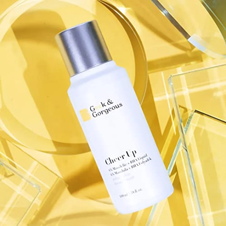 Geek & Gorgeous - Cheer up - Chemisches Peeling für das Gesicht mit Mandelsäure und BHA-Säure,wirkt gegen Akne, Mitessern und vergrößerten Poren,für Mischhaut und Ölige Haut, 100 ml – Bild 4