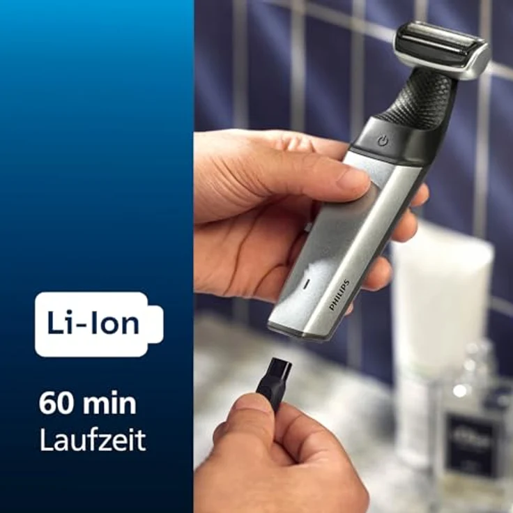 Philips S5000 Rasierer Silber One Size, Wasserfester Trimmer mit 2D-Konturenanpassung – Bild 7