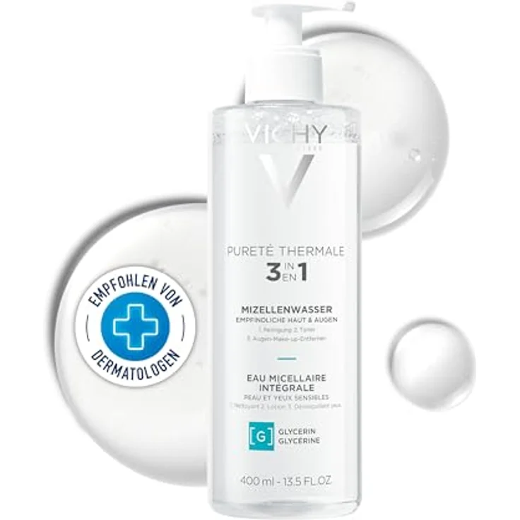 Vichy Purete Thermale Mineral Micellar Water 400 ml, für empfindliche Haut geeignet – Bild 2