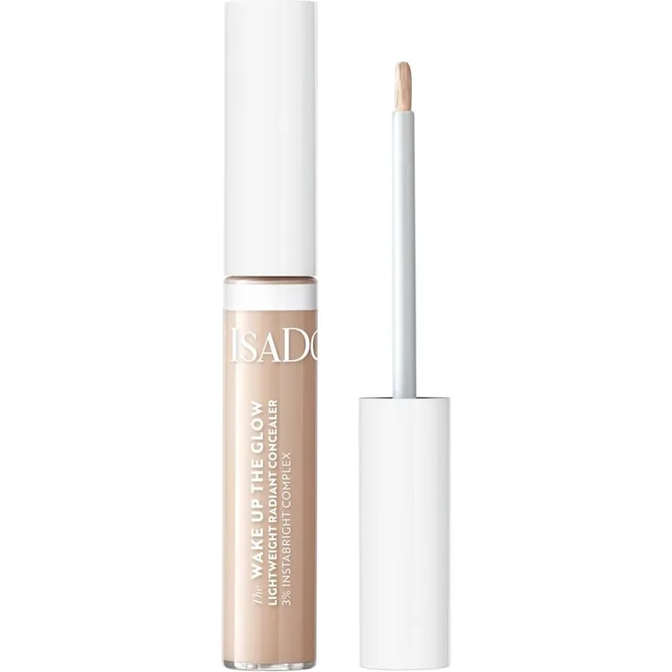 IsaDora Wake Up The Glow Lightweight Radiant Concealer, 12 ml, 3N - NEUTRAL, aufbaubare Textur mit 67 % natürlichen Inhaltsstoffen