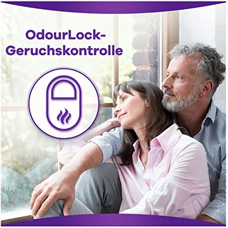 Always Discreet Inkontinenz-Slipeinlagen Damen, Long Plus (16 Binden) Big Pack, starker Schutz mit RapidDry-Kern, geruchsneutralisierende Technologie – Bild 4