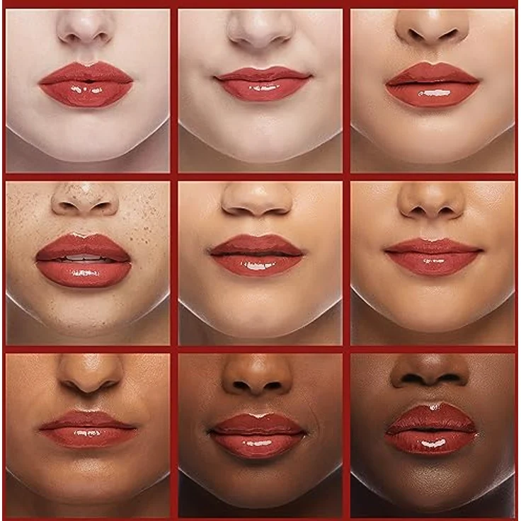KIKO Milano Unlimited Double Touch, langanhaltender flüssiger Lippenstift mit glänzender Textur, Farbton 107 Cherry Red, 6 ml – Bild 4