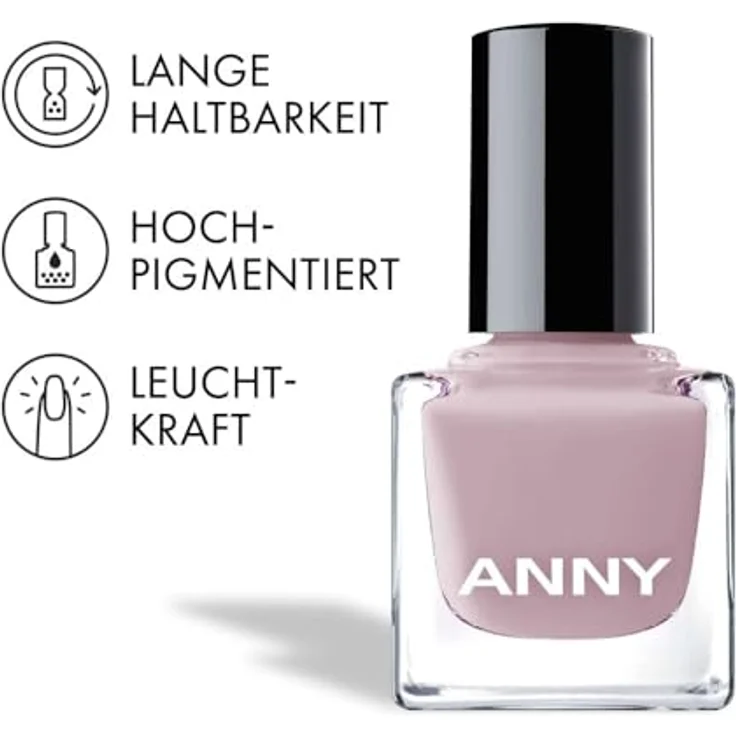 ANNY Nail Polish Big Day – Hochwertiger Farb-Nagellack, splitterresistent, schnelltrocknend, 15 ml – Bild 4