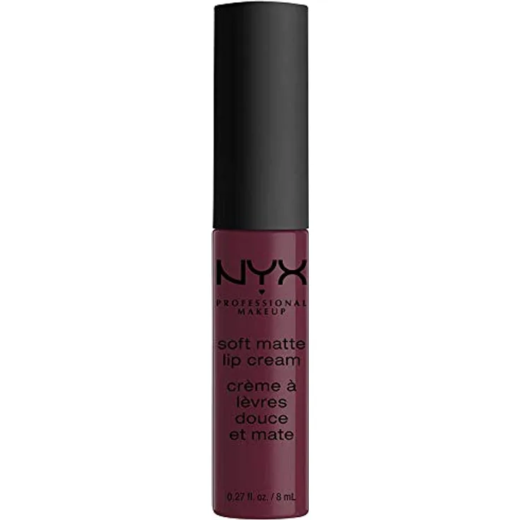 NYX PROFESSIONAL MAKEUP Soft Matte Lip Cream Vancouver, 8ml - Lippenstift mit mattem Finish und intensiver Farbabgabe