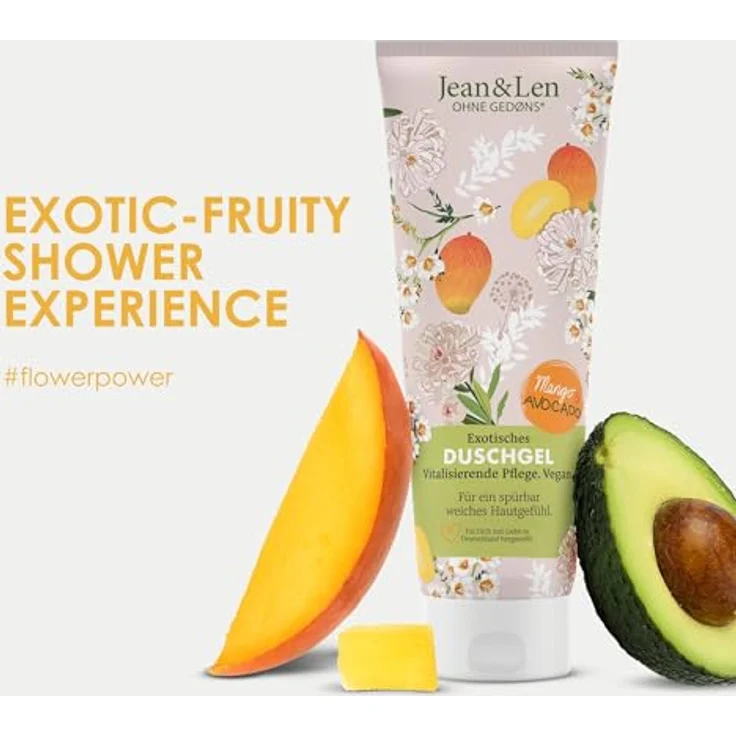 Jean & Len Philosophie Mango & Avocado Duschgel 250 ml – Bild 3