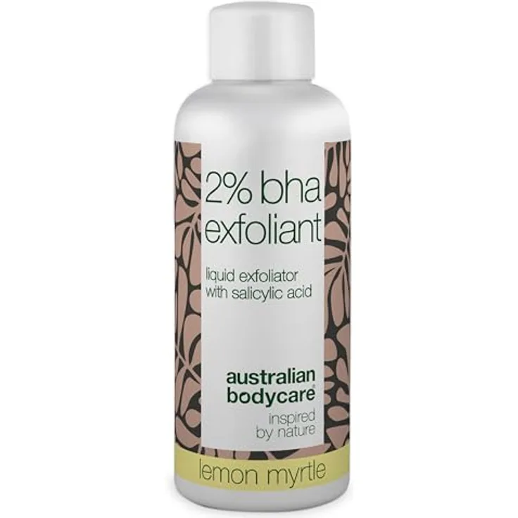 Australian Bodycare Tea Tree Oil Lemon Myrtle, sanftes Peeling-Tonikum für fettige und Mischhaut, 55 ml, entfernt Hautunreinheiten und verfeinert die Poren