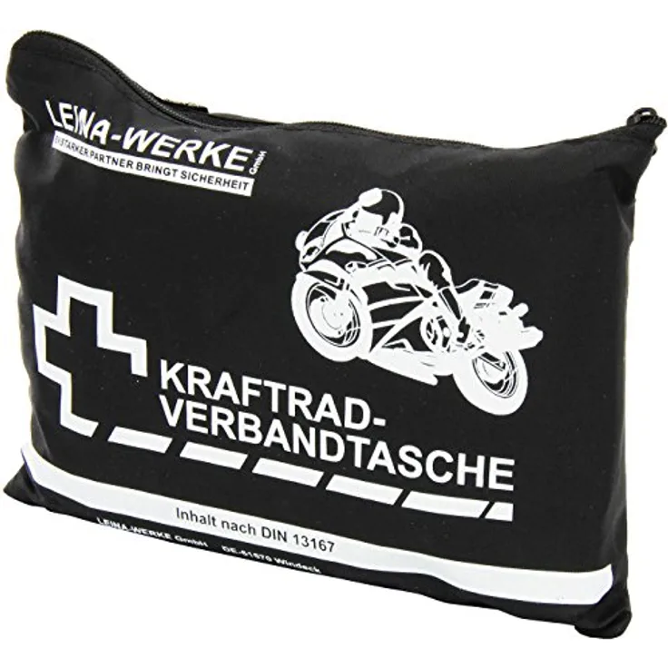 Leina-Werke 17007 Kraftrad-Verbandtasche Typ I mit Klett, 1-Farbig Sortiert