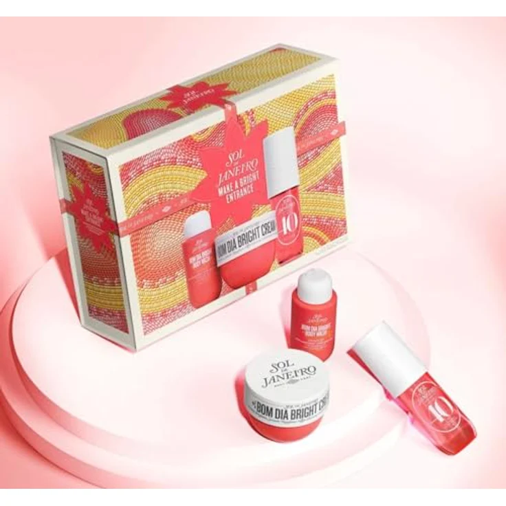 Sol de Janeiro Make a Bright Entrance, Geschenk-/Kosmetikset zur Körperpflege mit intensiver Feuchtigkeitspflege und luxuriösem Duft – Bild 3