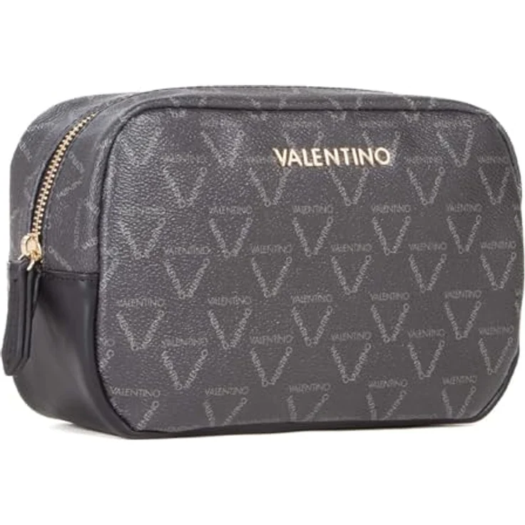 VALENTINO BAGS Kosmetiktasche LADY RE, eleganter Kulturbeutel aus hochwertigem Lederimitat, 22 cm breit, 14 cm hoch, mit Reißverschluss und Logodruck – Bild 2