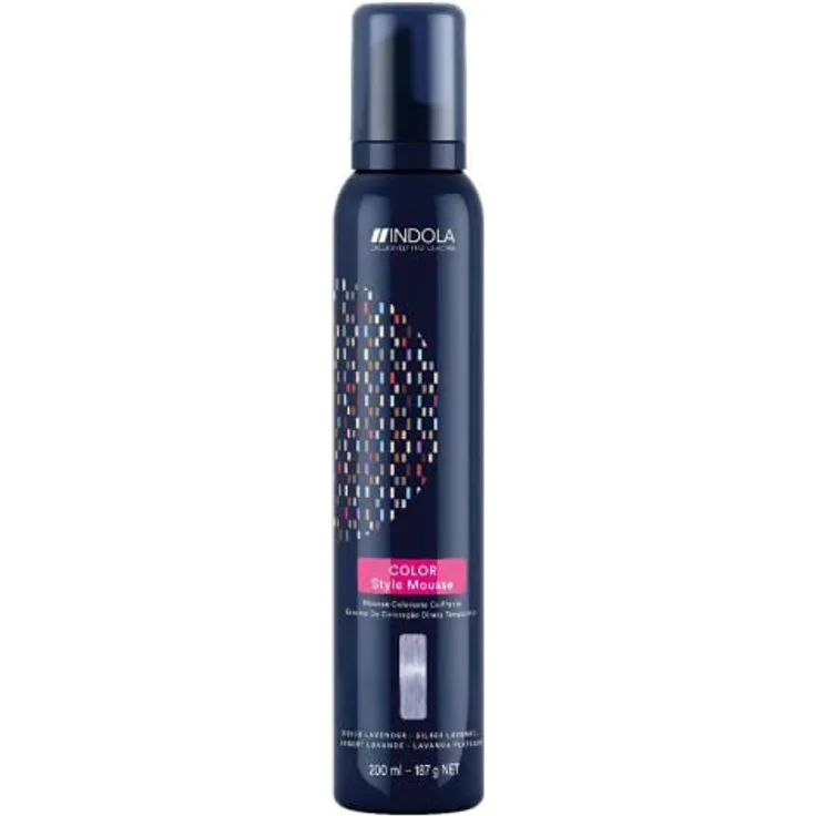 INDOLA Profession Color Style Mousse Silber Lavendel Haarfarbe 200 ml