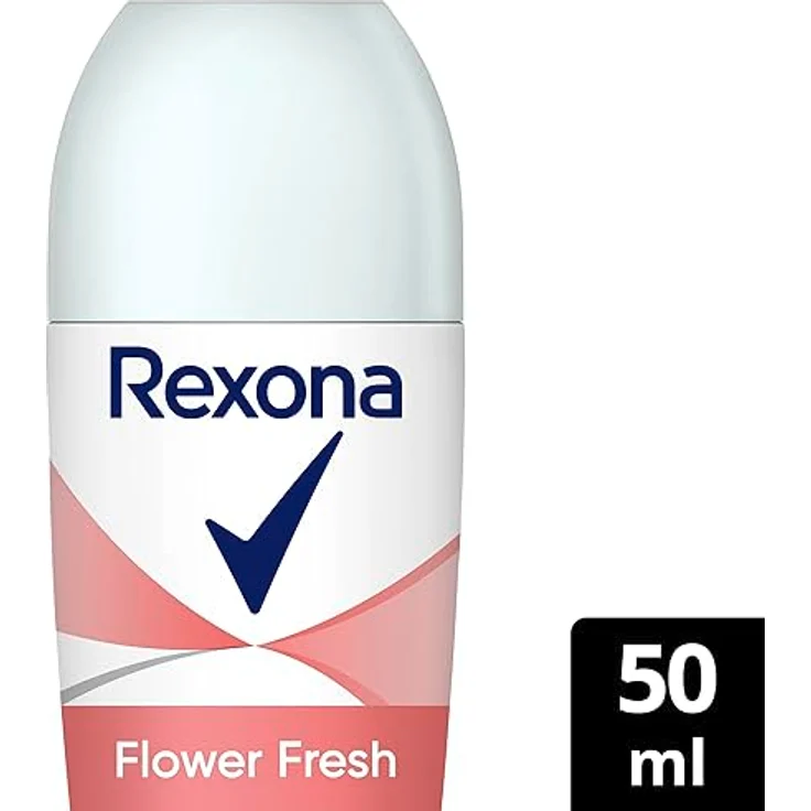 Rexona Deo Roll-On, Flower Fresh, 0% Aluminiumsalze, 50 ml – Bild 3