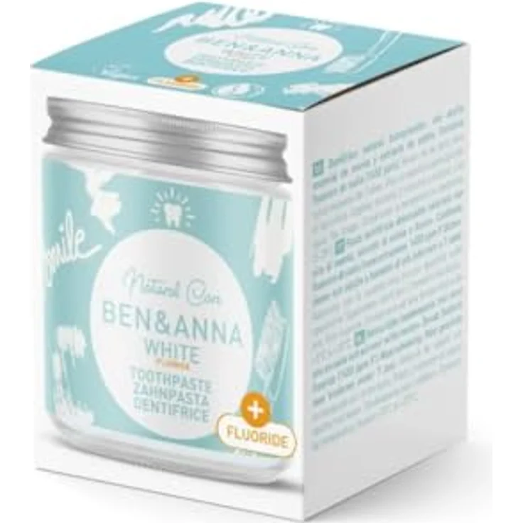 Ben & Anna Produkte Ben & Anna Produkte Toothpaste - White Fluoride 100ml Zahnpasta 100ml – Bild 7