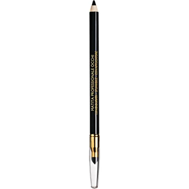 Collistar professioneller, schwarzer Kajalstift, lang anhaltend, wasserfest, verblendbar, doppelt verwendbar als Eyeliner und Lidschatten, ophthalmologisch getestet, 1,2 ml – Bild 1