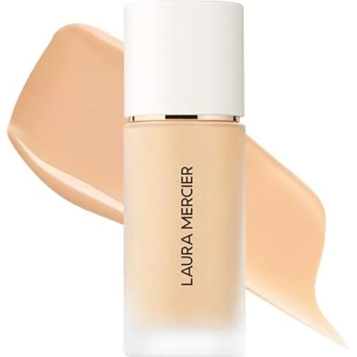 Laura Mercier Real Flawless Foundation, 29 ml, wasserfest und lang anhaltend, 2W1 Macad