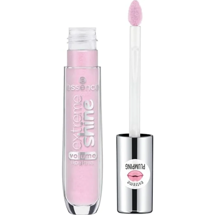 essence extreme shine volume lipgloss, Lip Gloss, Nr. 102 Sweet Dreams, pink, vergrößernd, strahlend frisch, glänzend, transluzent, vegan, ölfrei, ohne Alkohol (5ml) – Bild 2