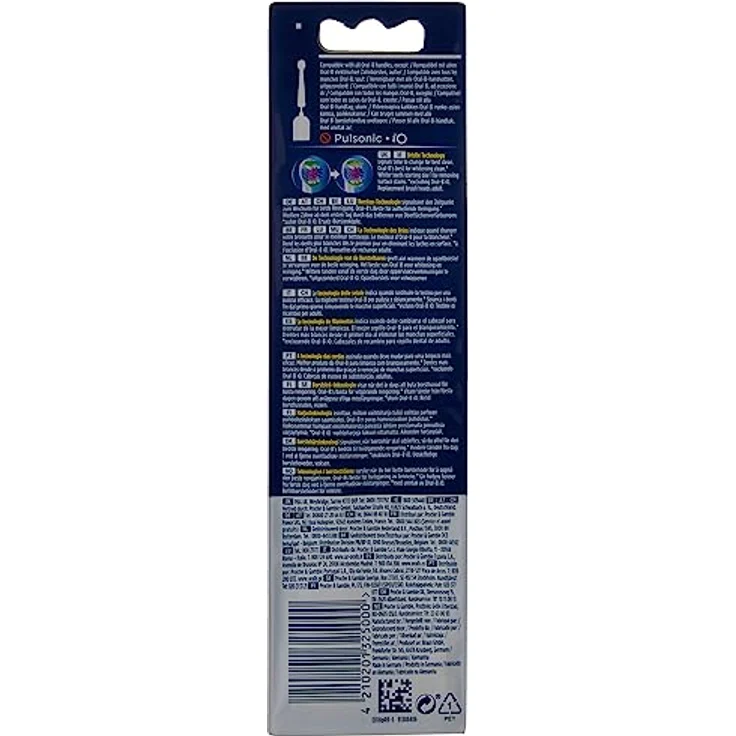 Oral-B 3D White Ersatzbürsten mit CleanMaximiser Technologie 5er-Pack – Bild 4