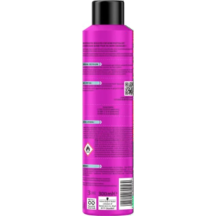 got2b Happy Hour 24 Stunden Haarspray, langanhaltender Halt, 300ml – Bild 3