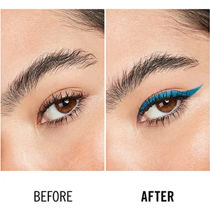Rimmel Kind & Free Eyeliner, intensiver Liquid Eyeliner in Farbton 6 Anime Blue, 1,1 g – Bild 5