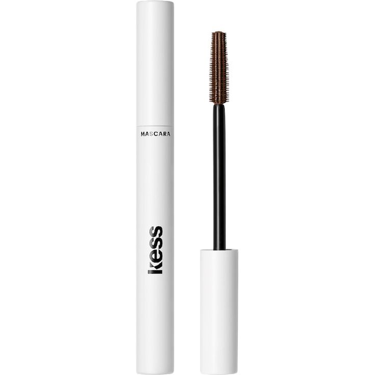 Kess Berlin - Day Mascara 7,5 ml - Wimpern-Booster in Braun mit präzisem Silikonbürstchen und elegantem mattem Finish