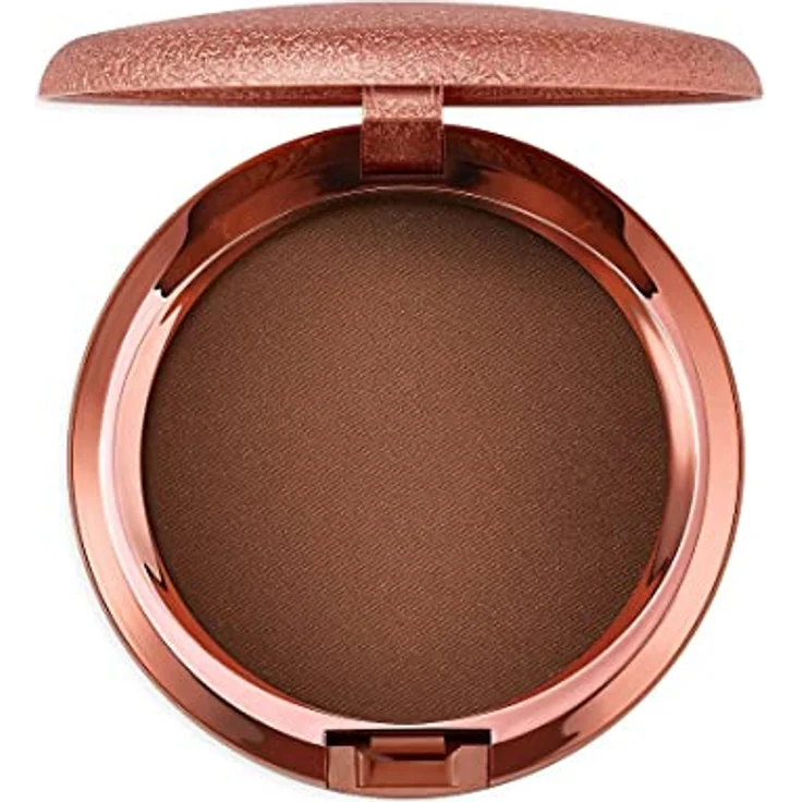 MAC Cosmetics Skinfinish Sunstruck Matte Bronzer, Bräunungspuder mit Matt-Effekt, Farbton Matte Richer Golden, 8 g – Bild 1