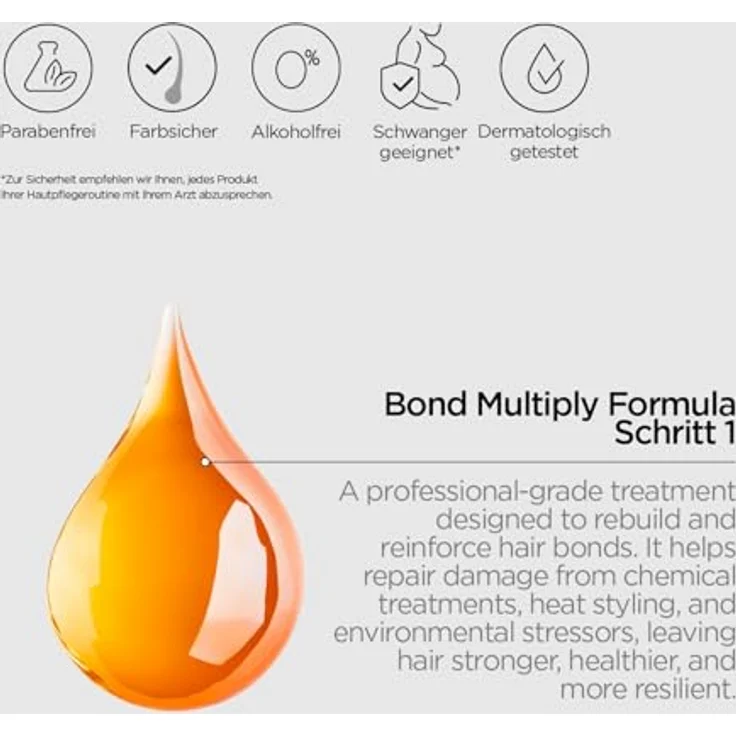 Revox Haarmaske PLEX Bond Multiply Formula Step 1, 260ml - Haarkur zur Haarrekonstruktion und Stärkung – Bild 4