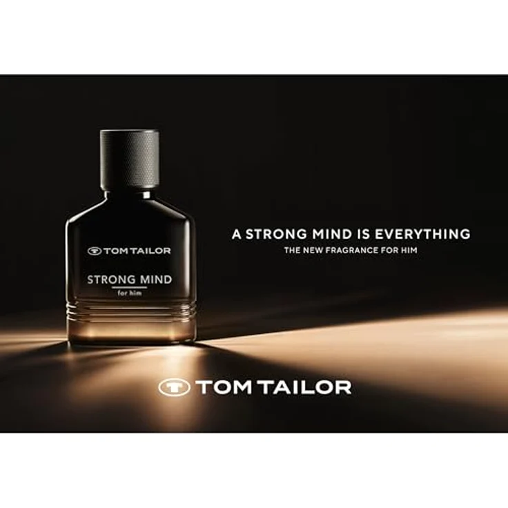 Tom Tailor® Strong Mind Eau de Toilette Natural Spray, Herrenduft mit Kardamom, Apfel und Zedernholz, moderne Farbverlauf-Flasche – Bild 2
